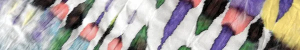 Krawattenfärbung Grau Abstraktes Aquarell Pastell Gefärbte Aquarelltextur Blue Stripe Ombre — Stockfoto