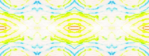 Etnische Polkadot Waterplotch Lijn Rainbow Canvas Het Inktpatroon Dot Kleur — Stockfoto