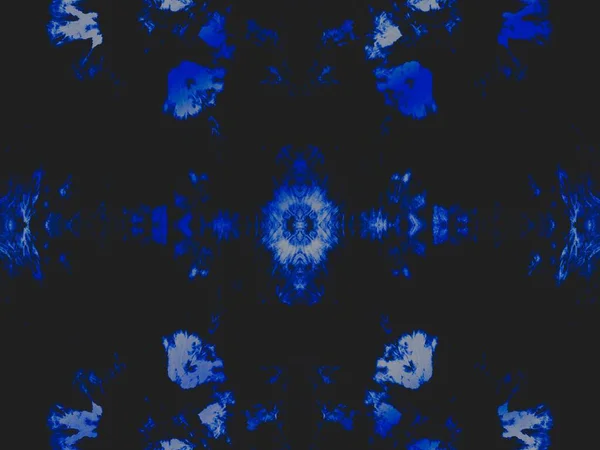 Black Tie Dye Naadloos Cool Geometrisch Motief Nachtelijke Ruwe Artistieke — Stockfoto