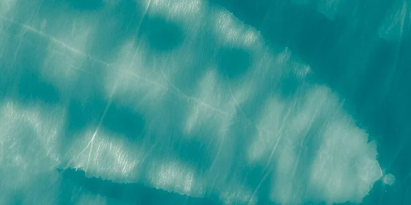 Modrá Kravata Lesklé Léto Zelené Měkké Pozadí Struktura Zeleného Moře — Stock fotografie