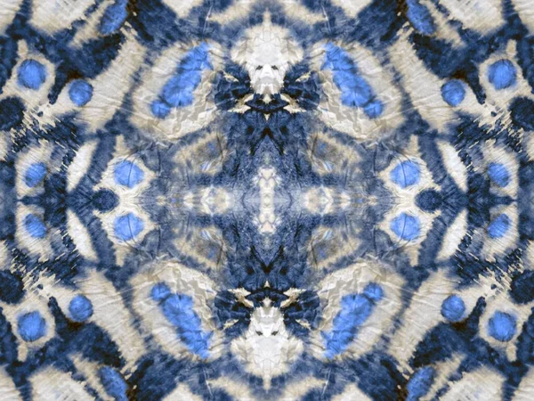 Grijs Abstract Teken Streep Blauwe Naadloze Bloem Art Gradient Naadloze — Stockfoto