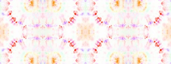 Bind Fast Färgämneslinjen Abstrakt Svamp Tvätta Rainbow Grunge Tiedye Geometriska — Stockfoto