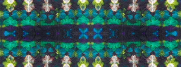 Krawatte Dye Hand Nahtlose Blume Nasse Bunte Nahtlose Form Kunst — Stockfoto