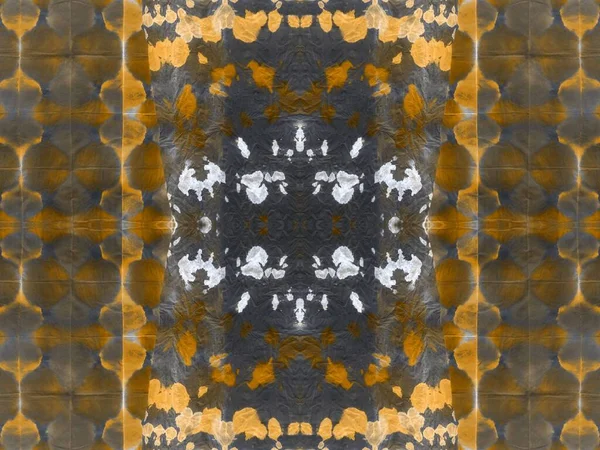 Lijn Abstracte Spot Tiedye Boheemse Kleur Textuur Zwarte Penseel Het — Stockfoto