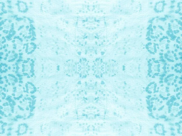 Sanat Gradyan Soyut Fırça Naneli Kravat Boyası Mavi Boyalı Dikişsiz — Stok fotoğraf