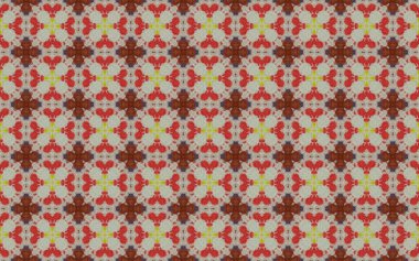 Aquarelle Geometric Batik Tile. Colored Abstract Ethnic Dye. Floral Flower Print. Arabic Endless Tile Texture. Ornate Seamless Batik. Morocco Geometric Pattern Floor. Colored Ethnic Boho.