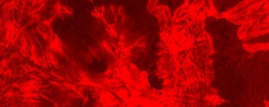 Red Neon Tie Dye Grunge. Red Acid Allover Poster. Art Gradient Shine. Red Bloodstain Illustration Empty Aggressive Fashion. Nature Contemporary Violence. Colour Explosion Banner. Sunny Artistic Silk.