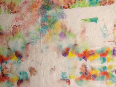 Renkli Su Rengi deseni. Pastel Tye boya lekesi. Islak Renkli Soyut Boya. Mürekkep Renk Fırçası. Renkli Yumuşak Sünger. Mark Canvas 'ı yıka. İnce suluboya kağıt sıçraması. Mürekkep Dökümcüyü Yıka