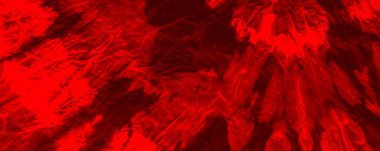 Red Neon Tie Dye Banner. Red Wall Tye Die Terror. Art Gradient Space. Empty Abstract Mark. Empty Watercolor Artwork. Rustic Psychedelic Splatter. Red Background Illustration Tiedye Halloween Grunge.