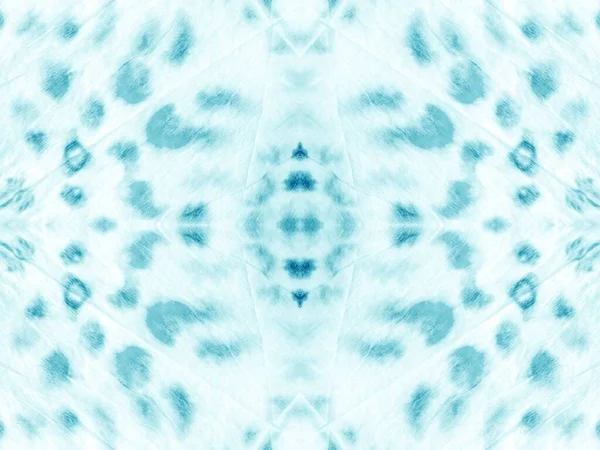 Aqua Ink Pattern Bright Bohemian Stripe Splotch Teal Tie Dye — Stock Photo, Image