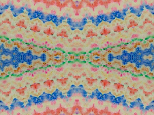 Abstracte Vlek Tie Dye Soft Abstracte Plons Art Aquarel Regenboog — Stockfoto