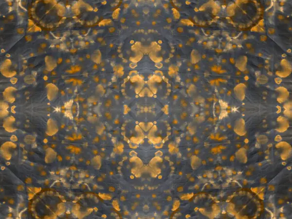 Spot Seamless Gold Tie Dye Wash Abstract Blotch Tiedye Aquarelle — Foto de Stock