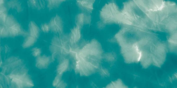 Blue Tie Dye Natura Acquatica Fondo Grigio Oceano Texture Oceanica — Foto Stock