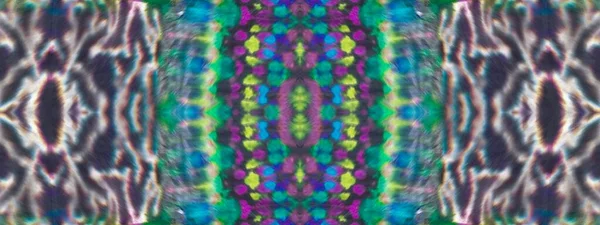 Wet Geometric Colorful Drop Wash Ink Pattern Wash Abstract Mark — Φωτογραφία Αρχείου