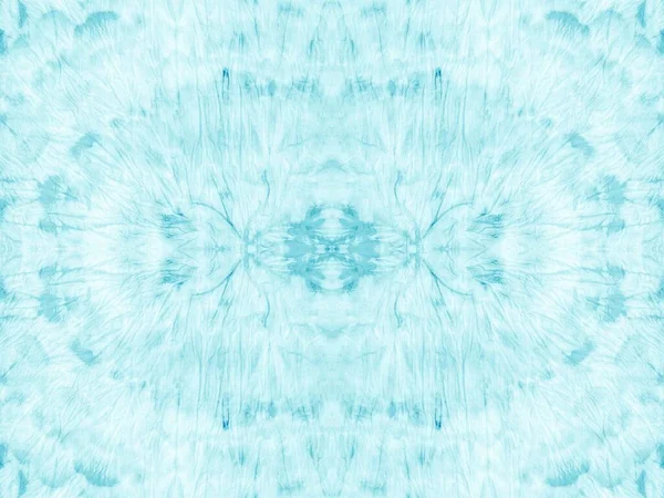 Aqua无缝点 无缝制的自然 点缀抽象涂料 点条带刷 湿淋淋的彩虹点 Teal Ink Texture 蓝色领带染料的效果 明亮的水彩斑斑 — 图库照片