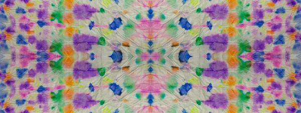 Tie Dye Soft Seamless Layout Ink Colorful Abstract Spill Wash — стоковое фото