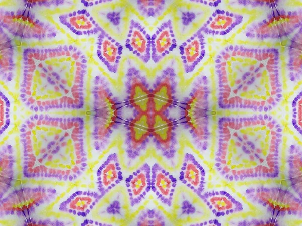 Wash Tie Dye Stroke Ethnic Aquarelle Pastel Pattern Art Abstract — Fotografia de Stock