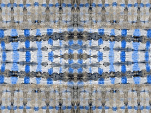 그레이 텍스처 Tie Dye Blue Abstract Splash 레인보우는 그림을 그리고 — 스톡 사진