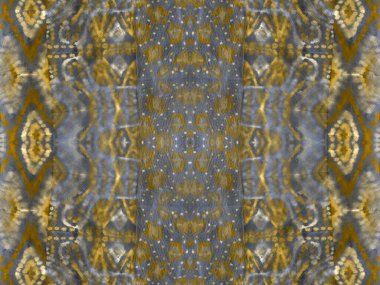 Kusursuz Spot 'u yıka. Sanat Rengi Yaması. Spot Tie Boya Tablosu. Boyalı Çizgi Soyut Sıçrama. Sarı Geometrik Siyah Sıçrama. Dot Patchwork Shibori Blot. Islak Renkli Soyut Dökülme. Çizgi Doku Dokusu.