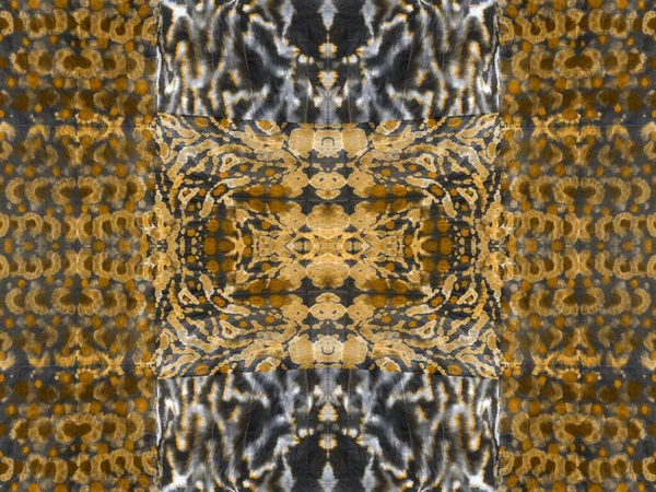 Abstracte Vlek Een Inktwitte Vlek Inkt Geometrische Tie Dye Blot — Stockfoto