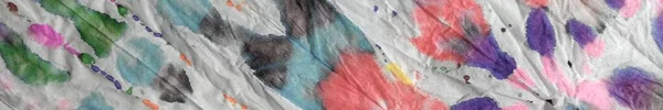 ダイグレー抽象水彩画を結ぶ パステルグレー水彩テクスチャ マルチカラータイプの染料ディップテクスチャ 絞り染めストライプイカット柄を結びます レッド ストライプ オンブレ効果 ブルータイダイ Tiedye Strip — ストック写真