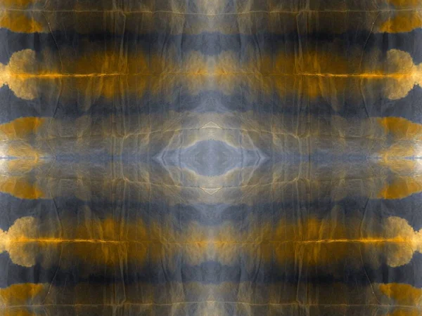 바다없는 황금을 화려하게 빛나다 브라운 브러시 스트라이프 Golden Aquarele Stripe — 스톡 사진
