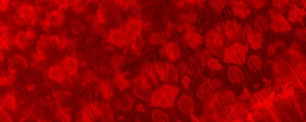 Banner Rojo Tinte Corbata Oscura Red Dark Tye Die Layout — Foto de Stock