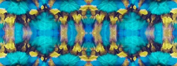 Lavare Cravatta Tintura Ictus Art Geometric Tye Dye Mark Stampa — Foto Stock