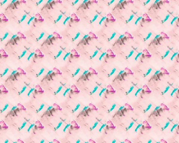 Синяя Текстура Крашеные Чернила Тай Дай Искусство Пастели Розовая Мокрая — стоковое фото