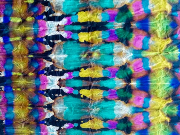 Kravat Boyası Neon Gradyan Suluboya Gri Çizgili Neon Renkli Doku — Stok fotoğraf