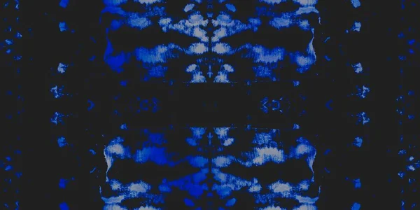 黒文字のデザイン 青い幾何学的モチーフ デニムコールドエフェクトグランジ クールなアクエラレの質感 ステイン グラフィティ スタイル スパークリングペイントを凍結します スターブラシペイント 夜の洗浄の背景 — ストック写真
