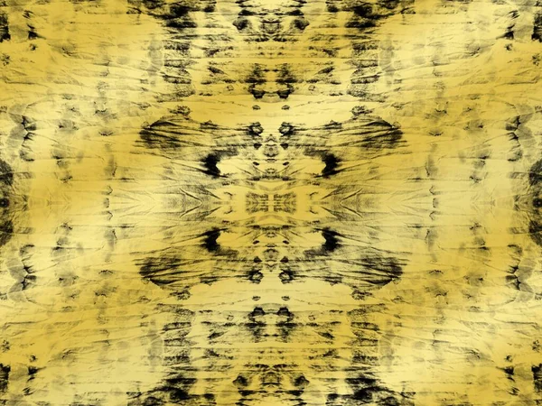 Abstract Seamless Gold Art Color Stain Old Tie Dye Shape — 스톡 사진