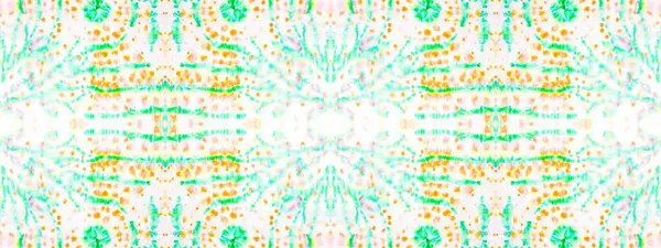 Regenbogeneffekt Waschen Polka Geometrische Farbkleckse Tinte Aquarell Tye Dye Spot — Stockfoto