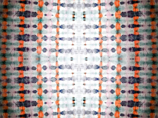 Tie Dye Boho Seamless Smudge Bright Bohemian Drawn Pattern Wet — Stock Photo, Image