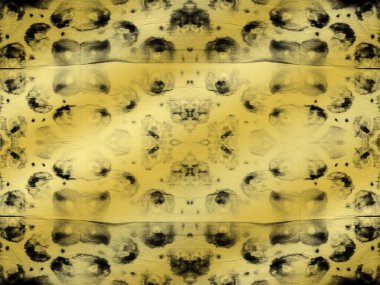 Kusursuz Soyut İşaret. Islak Yıka Altın Çita. Bronz Tek Krom Boyalı Leke. Mürekkep Sıçraması. Mürekkep Çitası Fırçası. Kara Kova Kaplanı Tekrarla. Yumuşak, Kusursuz Grunge. Parlak Sanat Modeli.