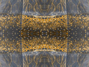 Çizgisiz Leke. Boyalı Yıka, Kusursuz Doğa. Bağlı Yamalı Su Sapı. Islak Renkli Soyut Şekil. Coğrafi Patchwork Tye Dye Gold. Mürekkep Kahverengi Fırça. Benekli kravat boyası. Nokta Dokusunu Yıka.