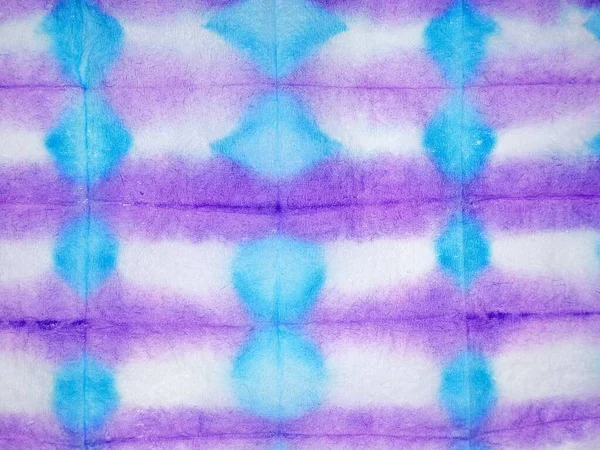 Графическая Акварель Линии Tie Dye Синяя Полоса Окрашена Акварельной Фактурой — стоковое фото