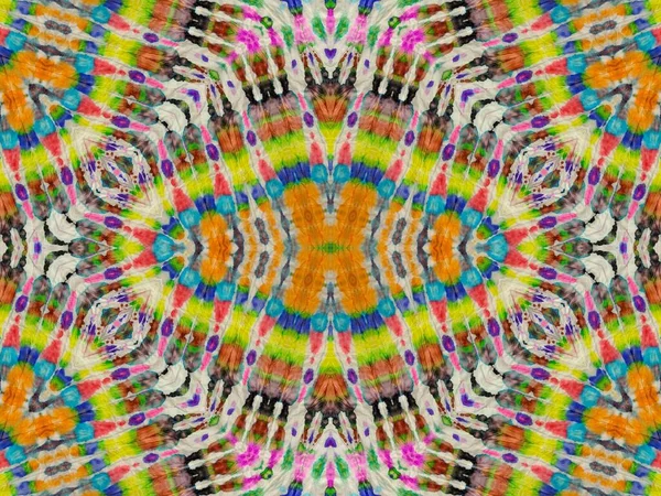 Форма Чернильной Полосы Помой Абстрактный Знак Галстук Dye Boho Бесшовное — стоковое фото