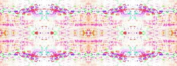 레인보우 캔버스를 씻는다 Tie Dye Blob 튀기라 라인인크 Geo Rainbow — 스톡 사진