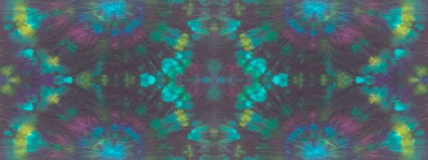 마크를 Tie Dye Boho Abstract Design 파스텔 스테인 씻으라 Geo — 스톡 사진