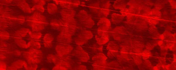 Red Neon Tie Dye Banner Red Hand Brushed Murder Blood — Foto de Stock
