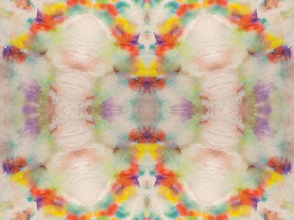 Abstracte Mark Geo Multi Kleurrijke Spot Tie Dye Wash Naadloze — Stockfoto