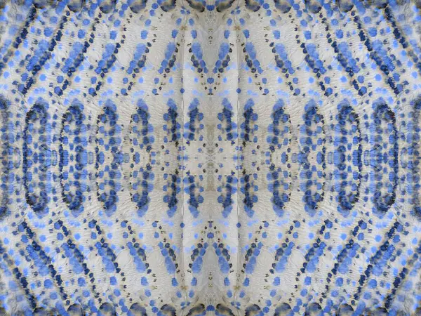Blue Seamless Spot Stripe Hand Abstract Canvas Geo Gradient Abstract — Fotografia de Stock