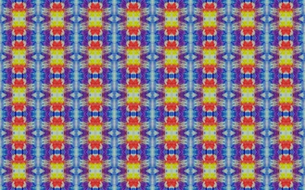 Aquarel Geometrische Bloemendruk Bloemen Batik Tegel Spaanse Geometrische Patroon Vloer — Stockfoto