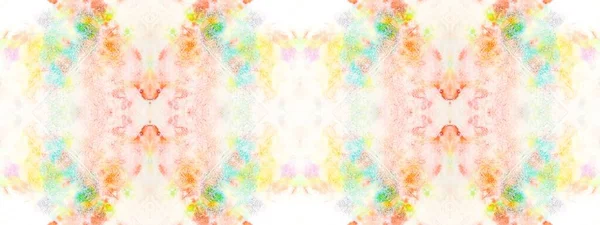 Kunst Geometrische Kleurrijke Blob Tie Dye Soft Abstracte Plons Inkt — Stockfoto