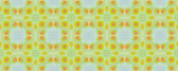 Uzbekistan Geometric Batik Tile Indian Geometric Pattern Boho Floral Flower — Fotografia de Stock