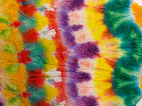 Графическая Акварель Линии Tie Dye Серый Полосатый Икат Tie Dye — стоковое фото