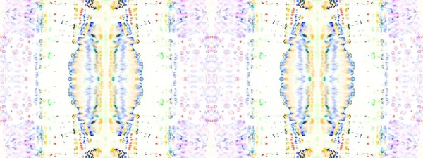 Geo Creatieve Naadloze Borstel Rainbow Soft Abstract Ontwerp Etnische Aquarelle — Stockfoto