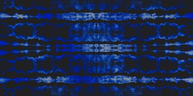 Siyah kravat boyası baskısı. Karanlık Tekrarlayan Motif. Denim Karlı Sanatsal Kanva. Mavi Soyut Boya Fırçası. Esrarengiz Duman Sanatı. Rustik mürekkep boyası. Eski Petrol Mürekkebi. Beyaz Kumaş Tasarımı. 