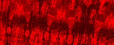 Red Dark Tie Dye Banner. Red Neon Painted Horror. Empty Spiritual Fashion. Bloody Traditional Greeting. Colour Wallpaper Grunge. Plain Criminal Silk. Red Bloodstain Illustration Hot Abstract China.